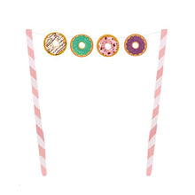 Load image into Gallery viewer, 1Set Donut Theme Party Decoration Candy Bar Ice Cream Balloons Baby Shower Happy Birthday Banner Decor Kids Toys Home Supplies
