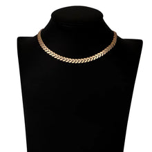 Load image into Gallery viewer, Metallic sequined women&#39;s short collar bone European and American personality minimalist versatile fashion choker necklace