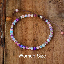 Load image into Gallery viewer, Skhek Premium Beads Bracelets Stone Japser Fancy Friendship Bracelets Lovers Couples Yoga Bracelet Jewelry Gifts