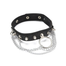 Load image into Gallery viewer, Emo Choker With Spikes Collar Women  Man Leather Necklace Chain Jewelry On The Neck  Punk Chocker Aesthetic Gothic Accessories