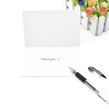 Load image into Gallery viewer, Leaf Floral Thank You Notes Cards with envelope stickers custom Invitations Blank inside Greeting Cards postcards Gift Card