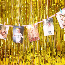 Load image into Gallery viewer, 3M Bachelorette Party Birthday Backdrop Decoration Tinsel Foil Rain Curtain Adult Photo Booth Curtains Adult Anniversary Decor