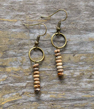 Load image into Gallery viewer, Womens Earrings Vintage Natural Stone Designer Bohemian Dangle Earrings European Ethnic Jewelry