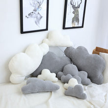Load image into Gallery viewer, Skhek Cute 3 Sizes Cloud Shaped Pillow Cushion Stuffed Plush Toy Bedding Baby room Home Decoration Gift