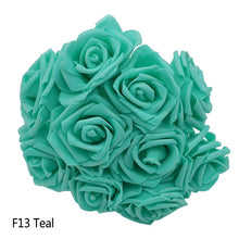 Load image into Gallery viewer, 25 Heads 8CM New Colorful Artificial PE Foam Rose Flowers Bride Bouquet Home Wedding Decor Scrapbooking DIY Supplies