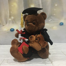 Load image into Gallery viewer, Skhek  Cute Graduate Dr. Bear Plush Toy, Animal Bear Plush Toy, Graduation Gift Doctor Bear Home Decoration