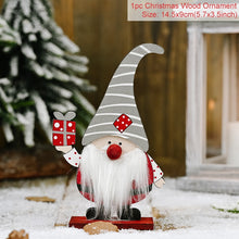 Load image into Gallery viewer, Christmas Wooden Ornament Merry Christmas Decoration For Home Cristmas Tree Decoration 2020 Xmas Navidad Gifts New Year 2021