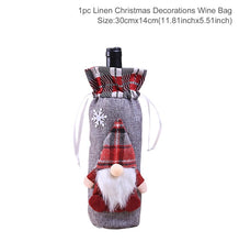 Load image into Gallery viewer, Christmas Gift Christmas Bottle Cover Merry Christmas Decor For Home 2021 The Nightmare Before Christmas Ornments Xmas Gift New Year 2022 Noel