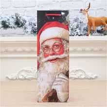 Load image into Gallery viewer, Christmas Gift Christmas Wine bottle Bag Santa Claus Gift Packaging Bag Festival Party Home Decor Restaurant New Year 2022 Christmas Decoration