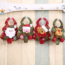 Load image into Gallery viewer, Christmas Gift Christmas Tree Hanging Ornaments Non-Woven Doll Santa Claus Elk Bear Xmas Tree Wall Pendant For Home Decoration New Year 2022