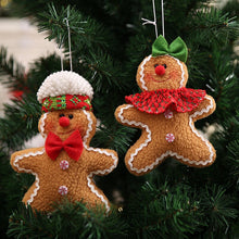 Load image into Gallery viewer, Christmas Gift Christmas Gingerbread Man Pendants Ornaments Chrismas Tree Decoration New Year Party Decor Xmas Kids Gift Christmas Accessories