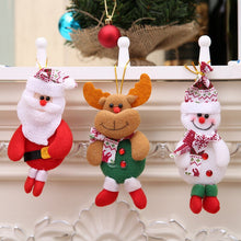 Load image into Gallery viewer, Christmas Gift 2021 Christmas Tree Decorations Christmas Doll Santa Claus Snowman Pendants Merry Christmas Ornaments For Home New Year Gift Toy
