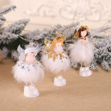 Load image into Gallery viewer, Christmas Gift 2022 New Year Christmas Angel Dolls Cute Xmas Tree Ornament Noel Deco Christmas Decorations for Home Decor Party Kid  Navidad