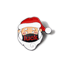 Load image into Gallery viewer, Christmas Gift Small Cute Cartoon Santa Claus Snowman Elk Christmas Tree Brooches for Women And Men Painting Oil Christmas Brooches Jewelry