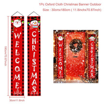 Load image into Gallery viewer, Christmas Gift Nutcracker Soldier Banner Christmas Decor For Home Merry Christmas Door Decor 2021 Xmas Ornament Happy New Year 2022 Navidad