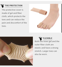 Load image into Gallery viewer, SKHEK Fabric Toe Separator Finger Protector Applicator Corn Callus Remover Bunion Corrector Pedicure Tools Pain Relief Tube Foot Care