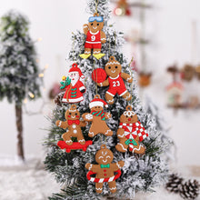 Load image into Gallery viewer, Christmas Gift Gingerbread Christmas Tree Pendant Merry Christmas Decoration for Home 2021 Xmas Gifts Navidad Christmas Tree Ornaments New Year
