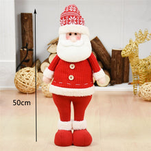 Load image into Gallery viewer, Christmas Decoration Santa Claus Snowman Reindeer Toy Figurines 2022 New Year Gifts for Children Home Decor Merry Christmas