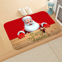 Load image into Gallery viewer, Christmas Toilet Dec  Santa Claus Bathroom Mat Christmas Toilet Seat Cover  Merry Christmas Decor For Home 2021 Noel Natal Goods