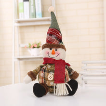 Load image into Gallery viewer, Christmas Gift Santa Claus Snowman Elk Christmas Doll Xmas Tree Hanging Ornaments Kids Toy Gift For New Year 2022 Christmas Decoration Navidad