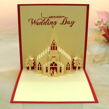 Load image into Gallery viewer, Wholesale Hot 3D Card Creative Gift for Wife and Girlfriend for Valentine&#39;s Day Wedding Invitation Customized Thank You Postcard