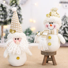 Load image into Gallery viewer, Christmas Gift Christmas Snowman Doll Cloth Ornament Merry Christmas Decoration For Home 2021 Xmas Pendent Navidad Natal Gift New Year 2022