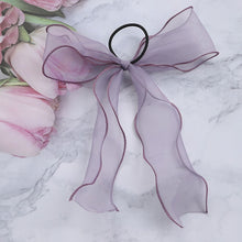 Load image into Gallery viewer, summer Chiffon Ribbon Hair Scrunchies Hair Ties Rope women Elastic Hair Bands Scarf Ponytail Holder Girls Hair Accessories 2020