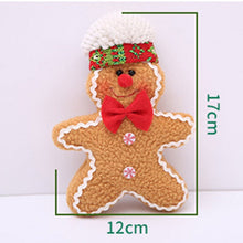 Load image into Gallery viewer, Christmas Gift Xmas Gingerbread Man Christmas Decorations for Home Ornaments Snowman Chrismas Tree Pendant Decoration 2022 New Year Noel Decor