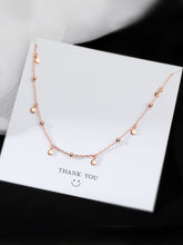 Load image into Gallery viewer, Choker Necklaces for Women Real 925 Sterling Silver Geometric irregular Round Necklaces Clavicle Chain Cute Jewelry Accessories