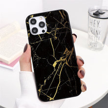 Load image into Gallery viewer, Skhek Back to School Marble Case For Iphone 13 11 12 Pro Max XS Max Mini XR X 10 Soft Silicone Cover For Iphone 6 6S 7 8 Plus SE 2022 2022 Cases Capa