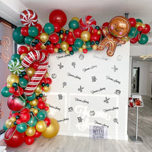 Load image into Gallery viewer, 102pcs/set Merry Christmas Balloons Set Santa Claus Snowman Tree Bell Balloon for 2020 Christmas Party Decoration Xmas Supplies