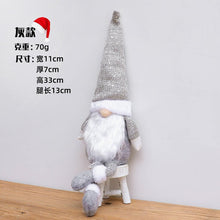 Load image into Gallery viewer, White Gray Christmas Elf Cute Faceless Doll Santa Claus Decor Ornament Xmas Gifts Pendants Merry Christms Decor For Home Noel