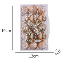 Load image into Gallery viewer, Christmas Gift 15pcs Christmas Balls Christmas Tree Ornaments Balls Xmas Decorations for Home Hanging Tree Pendants New Year 2022 Gift Noel
