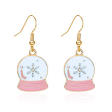 Load image into Gallery viewer, Christmas Gift New Trend Christmas Hook Dangle Earrings For Women Cute Cartoon Star Christmas Tree Santa Claus Earring New Year Party Jewelry