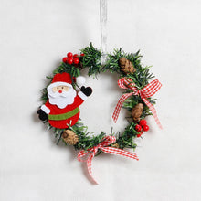 Load image into Gallery viewer, Christmas decoration small garland Christmas snowman Santa Claus PVC small garland home decoration adornos para arbol de navidad