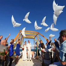 Load image into Gallery viewer, 10/20pcs Flying White Dove Balloons Peace Pigeons Balloon For Wedding Bridal Shower Party Decoration Baby Shower Helium Globos