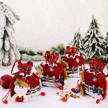 Load image into Gallery viewer, Creative Christmas Decorations Hot Sale Apple Bag Santa Gift Bag Candy Bag Handbag Christmas Tree Party Home Decoration Bag DIY