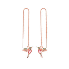 Load image into Gallery viewer, 2020 New Fashion Bird Chain Tassel Long Drop Earrings For Women Pendant Ear Line Wedding Jewelry Temperament Simple Girl Gift