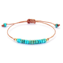 Load image into Gallery viewer, Skhek  Beads Bracelets For Women Natural Stones String Friendship Bracelets Femme Bohemian Cute Simple Vegan Bracelets Gifts