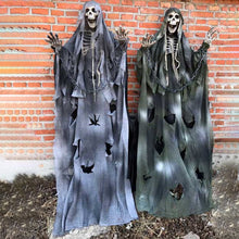 Load image into Gallery viewer, SKHEK Halloween Hanging Ghost Haunted House Escape Horror Halloween Decorations Terror Scary Props Theme Party Drop Ornament