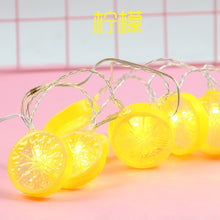 Load image into Gallery viewer, Chirstmas Decoration Lemon Light String LED Garland Light Indoor Use Battery/usb Holiday Fairy Lights For Wedding New Year