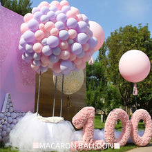 Load image into Gallery viewer, 30/50pcs  5/12/ 10inch Macaron Latex Balloon Pastel Pink White Color Ballon Wedding Party Birthday Decoration Baby Shower Decor