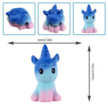Load image into Gallery viewer, Skhek  Jumbo Kawaii Popcorn Unicorn Cake Squishy Donut Fruit Squishi Slow Rising Stress Relief Squeeze Toys For Baby Kids Charisma Gift