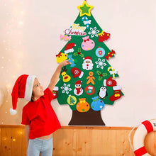 Load image into Gallery viewer, DIY Felt Christmas Tree Merry Christmas Decorations For Home 2021 Cristmas Ornament Xmas Navidad Gifts Santa Claus New Year Tree