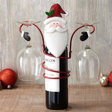 Load image into Gallery viewer, Tiger New Year Gifts Wine Bottle Glass Holders Christmas Decor Theme Organizer Rack Desktop For Home Snowman Xmas Gifts Creative