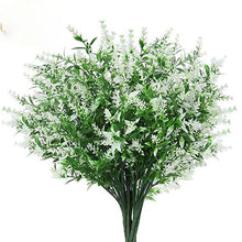 Load image into Gallery viewer, Skhek  Artificial Flower Plastic Lavender Fake Plant Wedding Home Garden Decoration Bridal Bouquet Photography Props Household Products