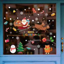 Load image into Gallery viewer, 2020 Merry Christmas Wall Stickers Window Glass Festival Wall Decals Santa Murals New Year Christmas Decorations for Home Decor