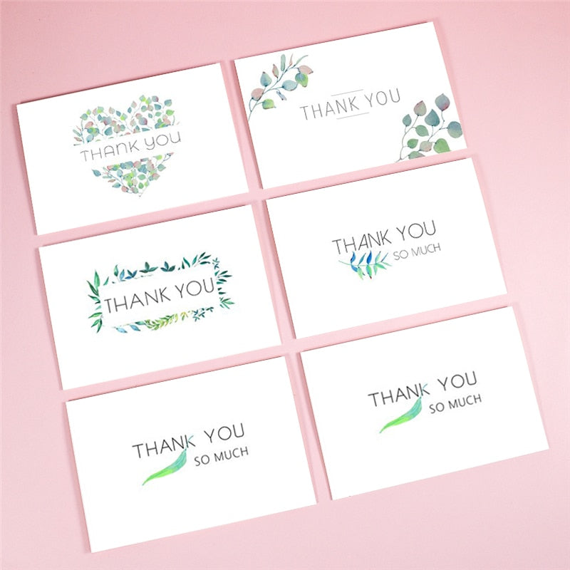 Thank You Cards with Envelope Stickers Business Custom Invitations Notes Blank inside Greeting Cards Postcards Gifts Card 4x6 in