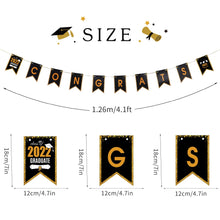Load image into Gallery viewer, Skhek  Graduation Photo Booth Props Graduation 2022 Party Decorations Congrats Grad Banner Graduation Balloons Class Of 2022