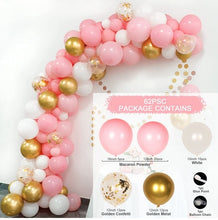 Load image into Gallery viewer, Skhek  Pink Balloon Garland Arch Kit Chrome Rose Gold Latex Balloon Birthday Party Decor Kids Wedding Baby Shower Girl Decoration